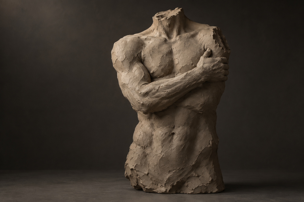 Generated sculpture concept for a free integration test, not an artwork for sale